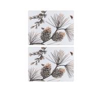 Åry Home 2 Manteles individuales Pine Cone Cotton white