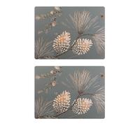 Åry Home 2 Manteles individuales Pine Cone Moss grey