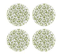 Åry Home 4 Posavasos Mougli Green Ø11 cm Green-white