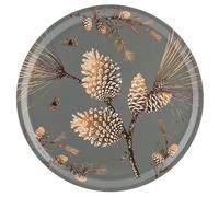 Åry Home Bandeja Pine Cone Ø 38 cm Moss grey
