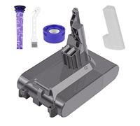 ARyee 4,6Ah V7 Batería Compatible con Dyson V7 Series V7 Absolute, V7 Motorhead Pro, V7 Trigger, V7 Fluffy, V7 Extra, Repuesto para Modelo SV11 968670 229687(con 1 Cepillo y 2 filtros)