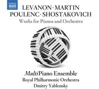 Aryeh Levanon Levanon/Martin/Poulenc/Shostakovich: Works (CD) (Importación USA)