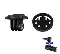 ARYIMYDP 1 Set Adaptador Universal de Fijación Rápida para Luz de Bicicleta con Módulo Base, Ideal para Soportes Garmin Edge y GoPro, Resistente para MTB y Bicicleta Urbana, Versátil y Duradero