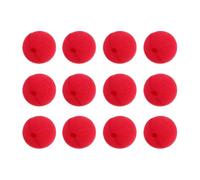 ARYIMYDP 12 Narices Postizas para Cosplay: Narices de Payaso, ideales para el Día de la Nariz, fiestas familiares, circo, bailes, narices de reno y Halloween.