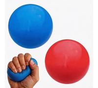 ARYIMYDP 2 Pelotas de Mano Entrenamiento, Antiestrés Ergonómica, PU Hipoalergénico, Suave al Tacto, Para Fuerza de Agarre y Relajación, Tamaño Pequeño Portátil