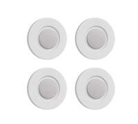 ARYIMYDP 4 Unidades Soporte Mando a Distancia Pared, Organizador Magnético Autoadhesivo con Imanes, Fácil Instalación sin Taladrar, No Deja Residuo