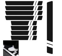 ARYIMYDP 9 piezas protectores para los umbrales de las puertas del coche, aptos para todos los modelos, resistentes a arañazos, golpes y desgaste, y muy duraderos