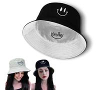 ARYIMYDP Gorro Pescador Mujer y Hombre, Divertido Sombrero de Pescador Bob de Algodón para Hombre y Mujer, Reversible y Plegable
