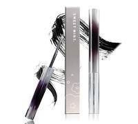 ARYIMYDP Máscara de Pestañas Negro Resistente Agua con Aplicador Iron Eye,Fórmula Suave,Cepillo Telescopic para Pestañas Naturales sin Grumos,Volumen y Longitud Extra para Pestañas