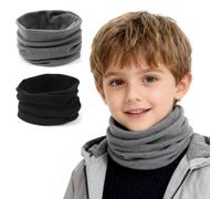 ARYIMYDP Pack de 2 Bufandas Tubulares para Niño, Braga Cuello Infantil Suave para Actividades al Aire Libre, Se Puede Usar como Pasamontañas, Bandana o Gorra, Suave y Elástico para Proteger del Frío