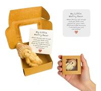 ARYIMYDP Peluche Miniatura Terapia Emocional, Oso de Felpa Con Mensaje Amoroso, Regalos Sentimentales Para San Valentín Novia Mejor Amiga Aniversario Bodas