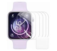 ARYIMYDP Protector Pantalla Compatible con Huawei Watch Fit 5, 5 Piezas, EPU Hidrogel HD Transparente, Autocierre Sin Burbujas, Toque Ultra-Sensible, Ajuste Curvo para Entrenamiento Diario