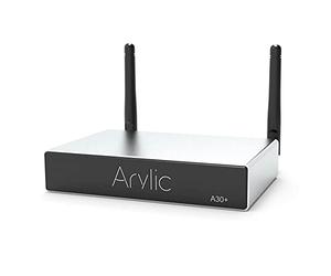 Arylic stéreo WiFi y Bluetooth 5.0, Mini Amplificador doméstico inalámbrico Clase D de 2 Canales para Altavoces con spotify, airplay 1, de Audio Digital multisala/multizona Amp-Up2stream A30 +