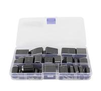 Arythia 39 Piezas Perforadora De Cuero Set, Alta Densidad Sacabocado Troquel De Metal, Preciso Punzón Para Manualidades DIY, para Carteras Joyas Y Cinturones