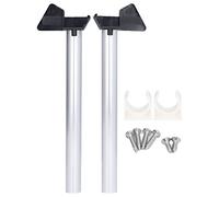 Arythia Kit Canalones Invernadero 2 Piezas, Tubo De Drenaje para Invernadero, Bajante De Agua De Lluvia Resistente, Accesorio para Irrigación