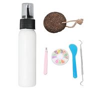 Arythia Kit de Peeling Sensorial, Piedra para Pelar Anti-Ansiedad, Juguete Antiestrés Fidget para Skin Picking, Ayuda para Dermatilomanía, 7,87 cm con Pinzas y Rascador