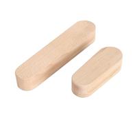 Arythia Set 2 Piezas Badilejo De Sastre De Madera Haya, Bloque De Madera Para Costura 17,78 cm y 30,48 cm, Clapper Para Sastre, Herramienta De Planchado Profesional Para Plancha