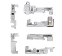 Arythia Set 6 Piezas Prensatelas para Remalladora, Kit Accesorios Overlock Singer Duradero, Repuestos Máquina de Coser Prensatelas Dobladillo, for Overlock