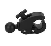 Arythia Soporte De Bola 3,81 cm, Abrazadera para Manillar 26-53 mm, Pinza Sujeción Rápida Sin Taladro, Adaptador Bola para Cámara, Soporte Tablet Bicicleta