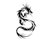 ARYU 4 Ginyu CláSico PatróN TóTem Jugo De Hierbas Pegatinas De Tatuaje A Prueba De Agua Anti-ArañAzos No Reflectante De Larga DuracióN