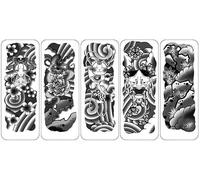 ARYU 5 Herbal Juice Full Arm Tattoo Stickers Tatuaje No Reflectante De Larga DuracióN 15 DíAs Semipermanente WQB46-50
