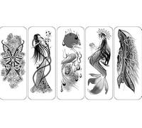 ARYU 5 Herbal Juice Full Arm Tattoo Stickers Tatuaje No Reflectante De Larga DuracióN 15 DíAs Semipermanente WQB11-15