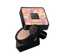 ARZARF Wonderninelife Beauty Cream, Air Cushion CC Cream Foundation, Lightweight & Smoothing Natural Concealer 2 Colors, Moisturizing Oil Control (Natural Colour,1pc)