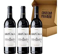 Arzuaga Reserva - Envío Gratis 24 H - Vino Tinto Ribera del Duero - Caja de 3 Botellas -Vino Regalo - Seleccionado y enviado por Cosecha Privada