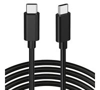Arzweyk Cable de carga USB-C a USB-C compatible con Ultimate Ears Wonderboom 4/Play, UE Megaboom 4, Miniroll Ultra, Boom 4, cable de carga de repuesto para altavoces JBL Flip 5/6/7, Charge 4/5/6, 6.6