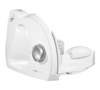 Clatronic Cortafiambres AS 2958 – Corte ajustable, 180 W, cuchilla acero inoxidable, blanco