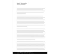 As a Weasel Sucks Eggs - An Essay on Melancholy and Cannibalism: édition bilingue (anglais / espagnol)
