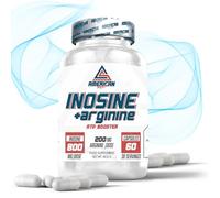 As American Suplement | Inosine Con Arginina Atp Booster | Energia Máxima, Resistencia, Rendimiento Y Recuperación Rápida | Inosina Con Una Combinación De Ingredientes Única | 60 Cápsulas