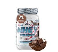 AS American Suplement | Premium Whey Protein | Proteína de Suero de Leche | Aumentar Masa Muscular | Alta Concentración de Proteína WPC80 Pura | Kyowa Quality® (900 gr, Chocolate)