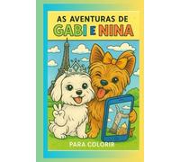 As aventuras de Gabi e nina para colorir