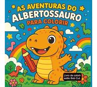 As Aventuras do Albertossauro para colorir: Estilo Bob Cut