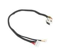 AS Axis Spindleon 1x Cable Jack de Alimentación dc para Portátil Arnés 21 cm Compatible con HP Omen 17-an Arnés de Jack dc-in Precableado para Alimentación Estable