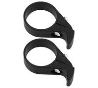 AS Axis Spindleon 2 abrazaderas de cadena de 31,8 mm compatibles con desviador delantero de tubo de asiento de bicicleta de montaña Shimano