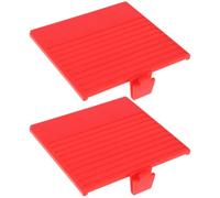 AS Axis Spindleon 2 Tapas para Batería de Consola de Juegos Compatibles con Gameboy Play It Loud Color Rojo