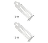 AS Axis Spindleon 2pcs Soportes de Perfil Bajo para Chasis de Computadora Compatible con DELL PERC H330 H730p H740p con Tornillos
