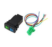 AS Axis Spindleon Barra de luz puntual de 12 V con interruptor de botón dual compatible con Toyota Tacoma 4Runner Tundra
