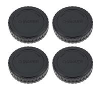 AS Axis Spindleon Juego de 4 tapas de lente trasera y cubierta de cuerpo de cámara compatibles con Pentax Q Q7 Q10 Q-S1