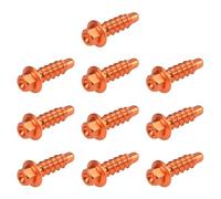 AS Axis Spindleon Kit de 10 Tornillos Autorroscantes de Aluminio para Carenado de Motocicleta Compatible con KTM SX SXF XC XCF EXC EXCF XCW TPI SD 6D