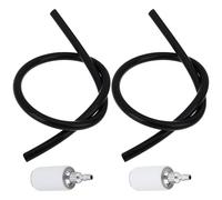 AS Axis Spindleon Kit de 2 Líneas de Combustible Y Filtros Compatible con Husqvarna Motosierras 50 51 Y 55 (581756102 Y 544324902)