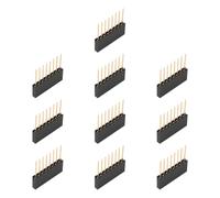AS Axis Spindleon Paquete de 10 Conector Hembra Apilable 8 Pines 2,54 mm para Conexión de Módulo y Placa de Desarrollo y Producción de Prototipo
