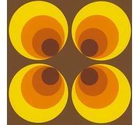 A.S. Création Vliestapete Retro Vision Tapete im Retro Design Retrotapete 70er Jahre Style 10,05 m x 0,53 m braun gelb orange Made in Germany 701312 7013-12