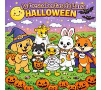 As Descobertas da Luna: Halloween - O livro fofinho de colorir para crianças (As Descobertas da Luna pelo mundo)