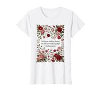 As for Me and My House, We Will Serve The Lord - Joshua 24 Camiseta
