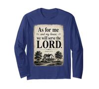 As for Me and My House, We Will Serve The Lord - Joshua 24 Manga Larga
