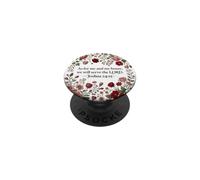 As for Me and My House, We Will Serve The Lord - Joshua 24 PopSockets PopGrip Adhesivo