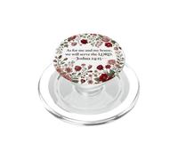 As for Me and My House, We Will Serve The Lord - Joshua 24 PopSockets PopGrip para MagSafe